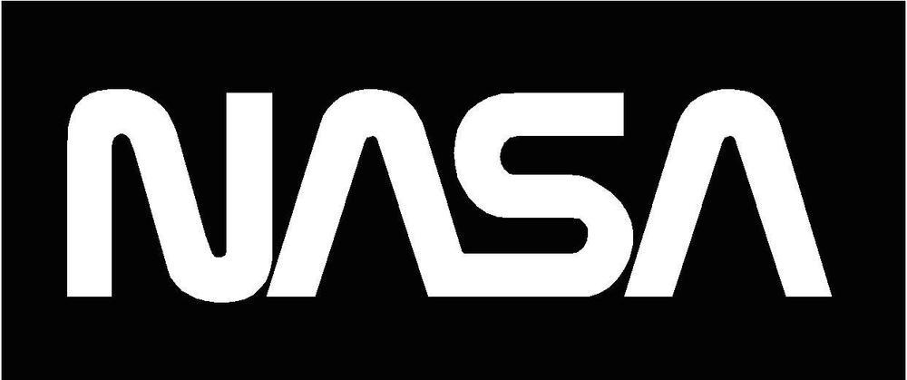 Old NASA Logo - Old School NASA Logo, Cut Vinyl Window, Bumper, Sticker Decal LARGE