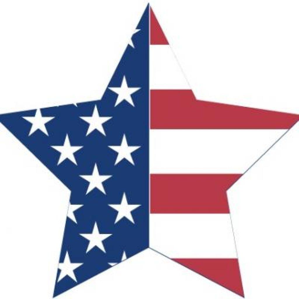 American Flaag Star Logo - Free Stars Clipart | Free download best Free Stars Clipart on ...