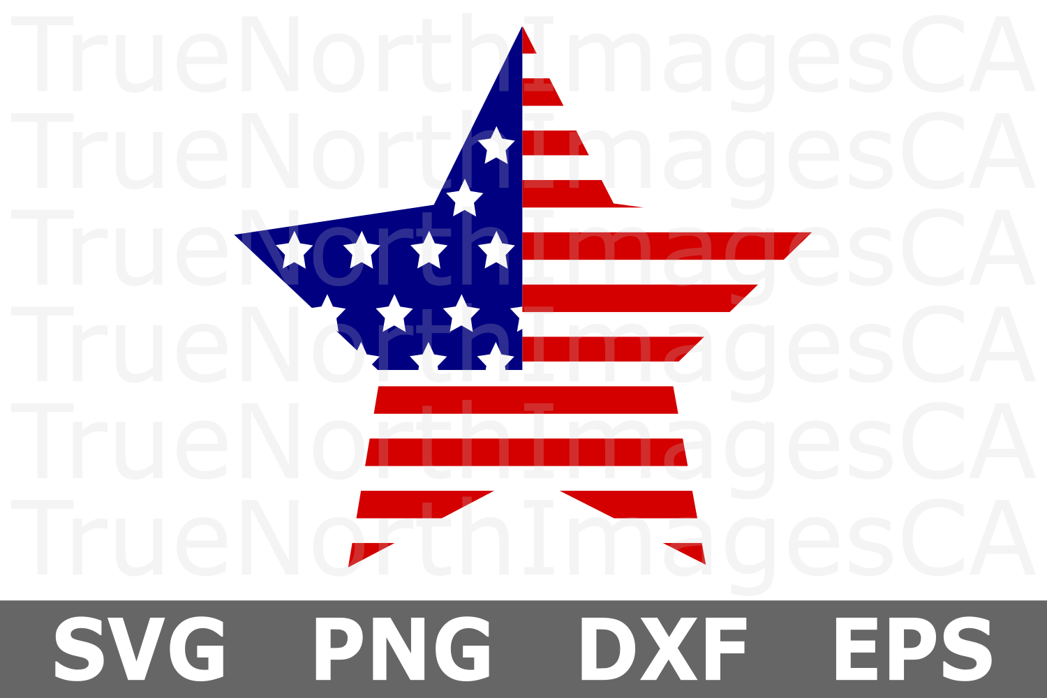 American Flaag Star Logo - American Flag Star - An American SVG Cut File