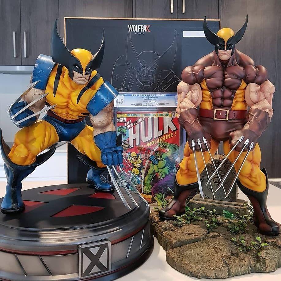 Brown and Yellow Wolverine Logo - Wolverine Yellow Vs Brown! Custom Statue 1 4 Scale Danny Joyce _