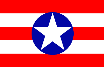 American Flaag Star Logo - Fictional flags similar to the USA national flag