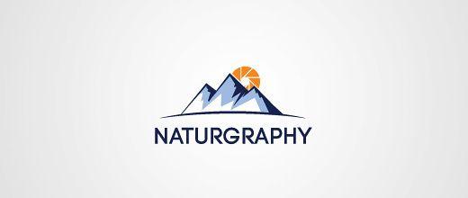 Sun and Mountain Logo - 33 Supreme Mountain Logo Designs for Inspiration | Naldz Graphics