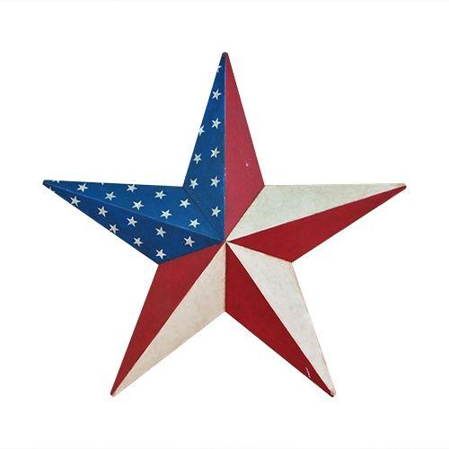 American Flaag Star Logo - Vintage American Flag Star