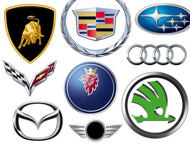Famous Car Brand Logo - Car logos quiz: Can you tell a Skoda from a Subaru?