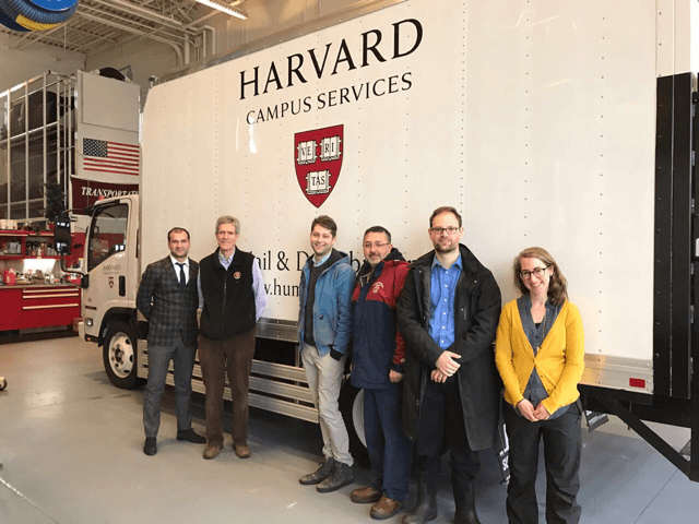 Mail Truck Logo - Side Guards on Harvard University's truck- Mail Truck | Takler USA