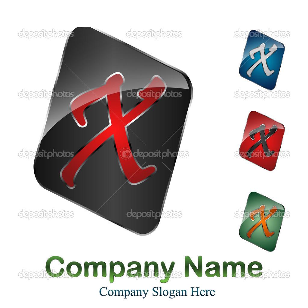 Red Letter X Logo - Letter X Logo Design Logo initial letter x # vector stock | Babaimage