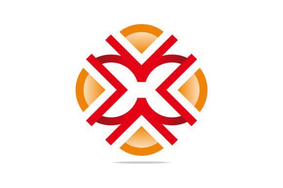 Red Letter X Logo - Letter X logo Graphic