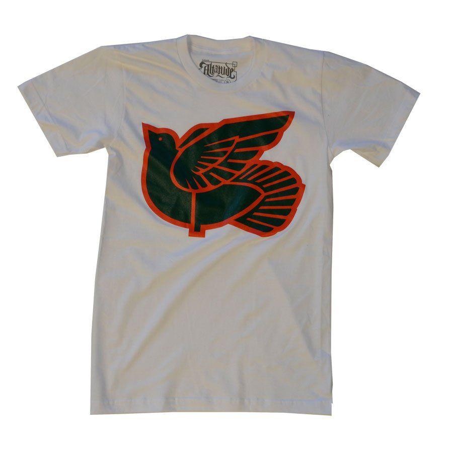 Clothing Bird Logo - ALTATUDE “Bird Logo” white/green/red | Altatude Clothing