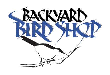 Green and Red Bird Shop Logo - Pacific Northwest Birds