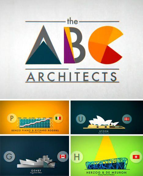 Famous Architect Logo - The ABC of Architects: 26 Famous Buildings in 100 Seconds | Urbanist