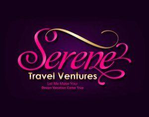 Pink and Gold Logo - Travel agency logo design, pink and gold logo design, travel and ...