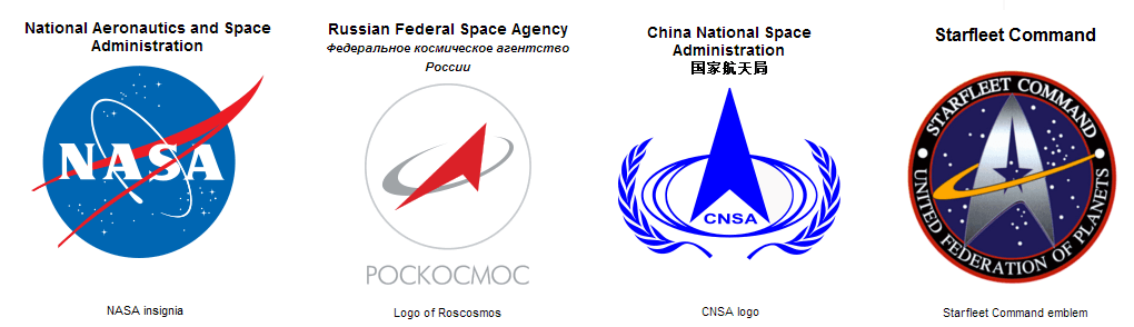 Space Agency Logo - Kind of Hard Not to See a Pattern Here… | Illusory Promise