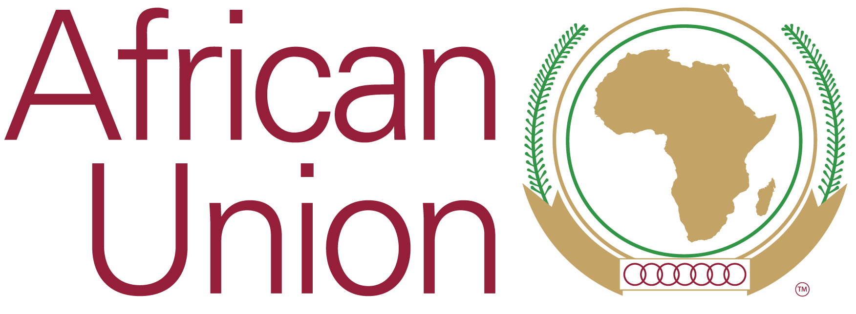 African Union Logo - AU - African Union Flag&Arm&Emblem Vector Free Download
