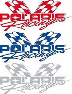 Polaris Logo - Polaris Logo Cut / RACING Flag / 32