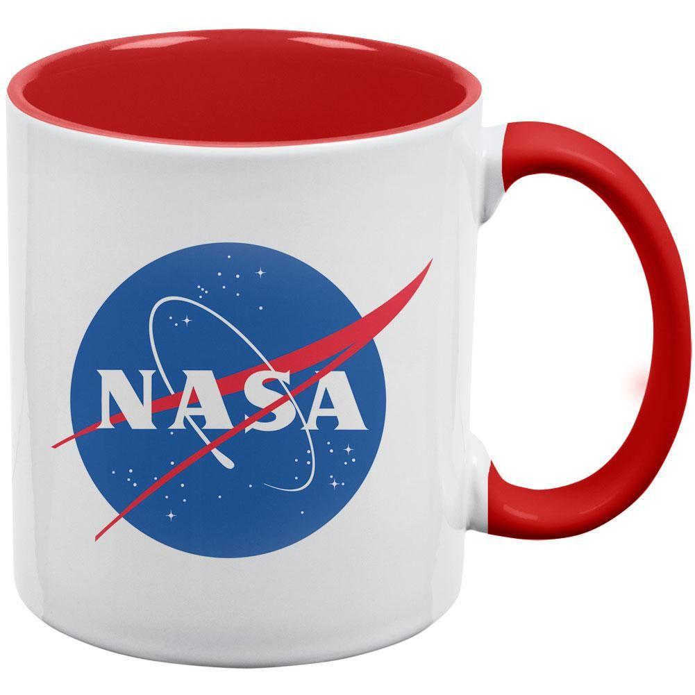 Old NASA Logo - Old Glory: NASA Logo Red Handle Coffee Mug | Rakuten.com