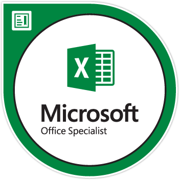 Microsoft Excel 365 Logo - Microsoft - Badges - Acclaim