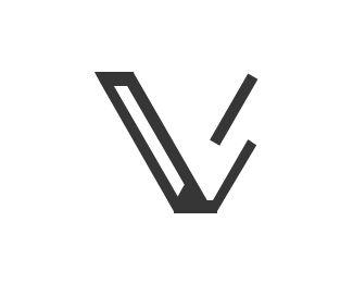 Cool V Logo - VS Logo Designed