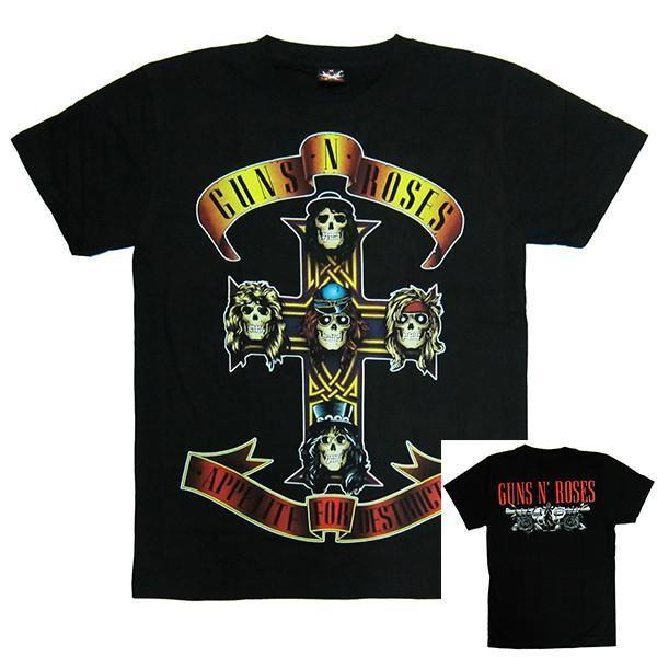 Guns N' Roses Cross Logo - Guns N' Roses Appetite for Destruction(Cross) – Dream Shirts PH