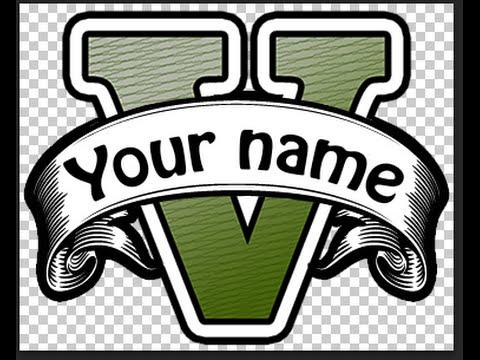 V Cool Logo - Photoshop - GTA 