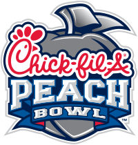 Peach Bowl Logo - Peach Bowl