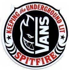 Vans Spitfire Logo - Vans Spitfire Lighter T-Shirt – Famous Rock Shop