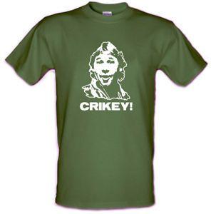 Crocodile Hunter Crikey Logo - STEVE IRWIN Crikey! The Crocodile Hunter Cult t shirt Sizes from ...
