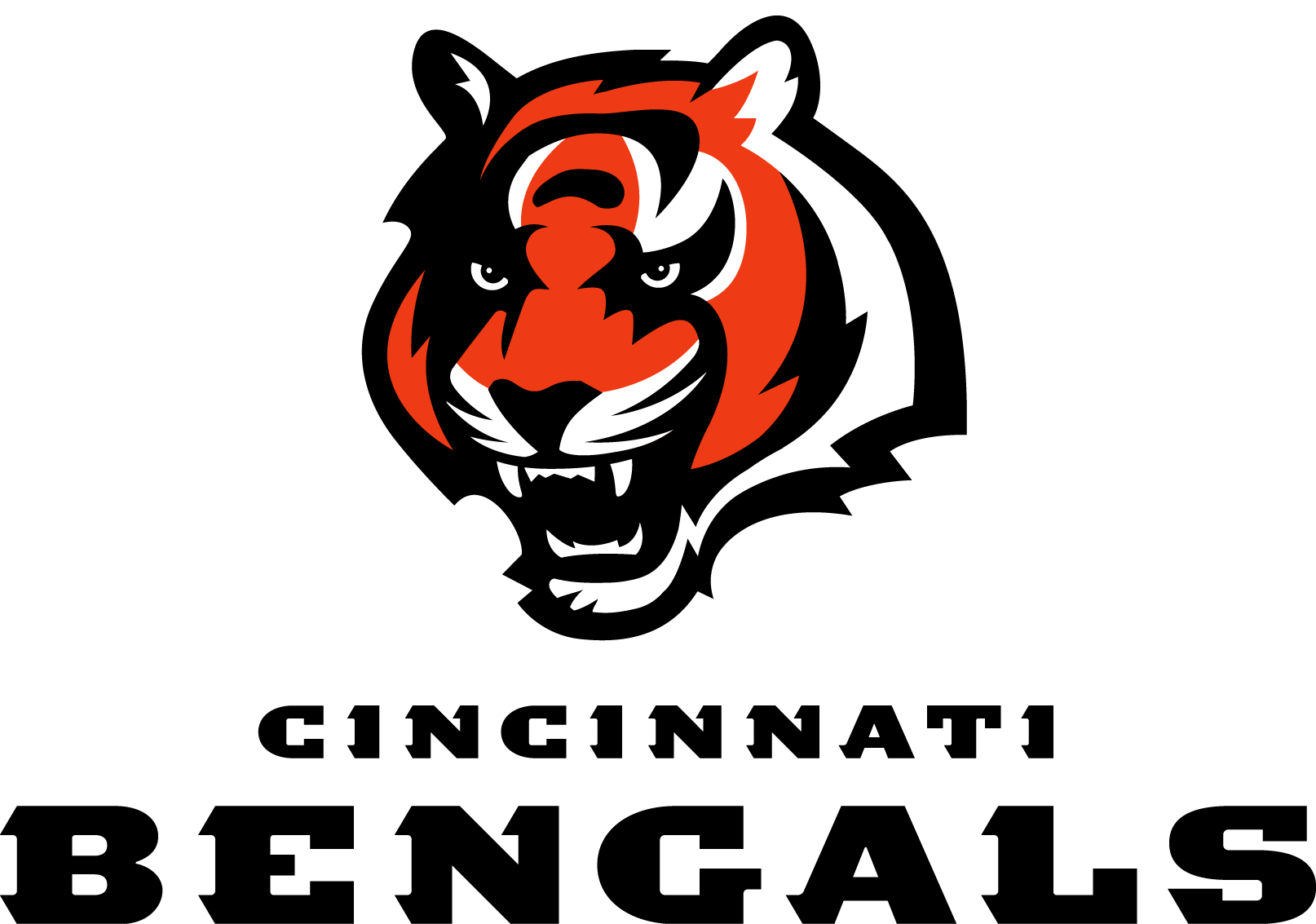 Bengals Football Logo - Cincinnati Bengals Football Team Logo Public Domain Fair Use Clipart