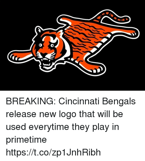 Bengals New Logo - BREAKING Cincinnati Bengals Release New Logo That Will Be Used ...