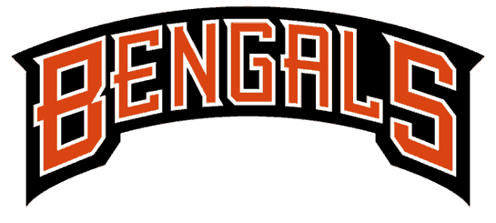 Bengals Football Logo - Cincinnati Bengals Wordmark Logo Football League NFL