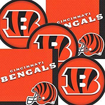 Bengals Football Logo - Amazon.com: Cincinnati Bengals NFL Football Team Logo Plates And ...
