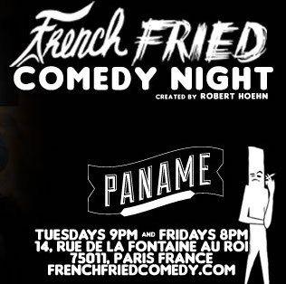 Night in Paris Logo - French Fried Comedy Night logo | Colleen's Paris