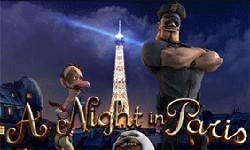 Night in Paris Logo - A Night In Paris Slot Review Money Slots