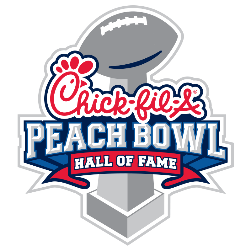 Peach Bowl Logo - Chick-fil-A Peach Bowl | College Football Playoff Semifinal