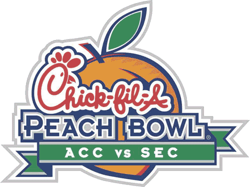 Peach Bowl Logo - Peach Bowl Primary Logo Bowl Games (NCAA Bowls)