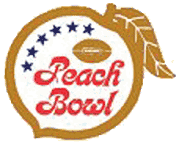 Peach Bowl Logo - Peach Bowl Primary Logo - NCAA Bowl Games (NCAA Bowls) - Chris ...