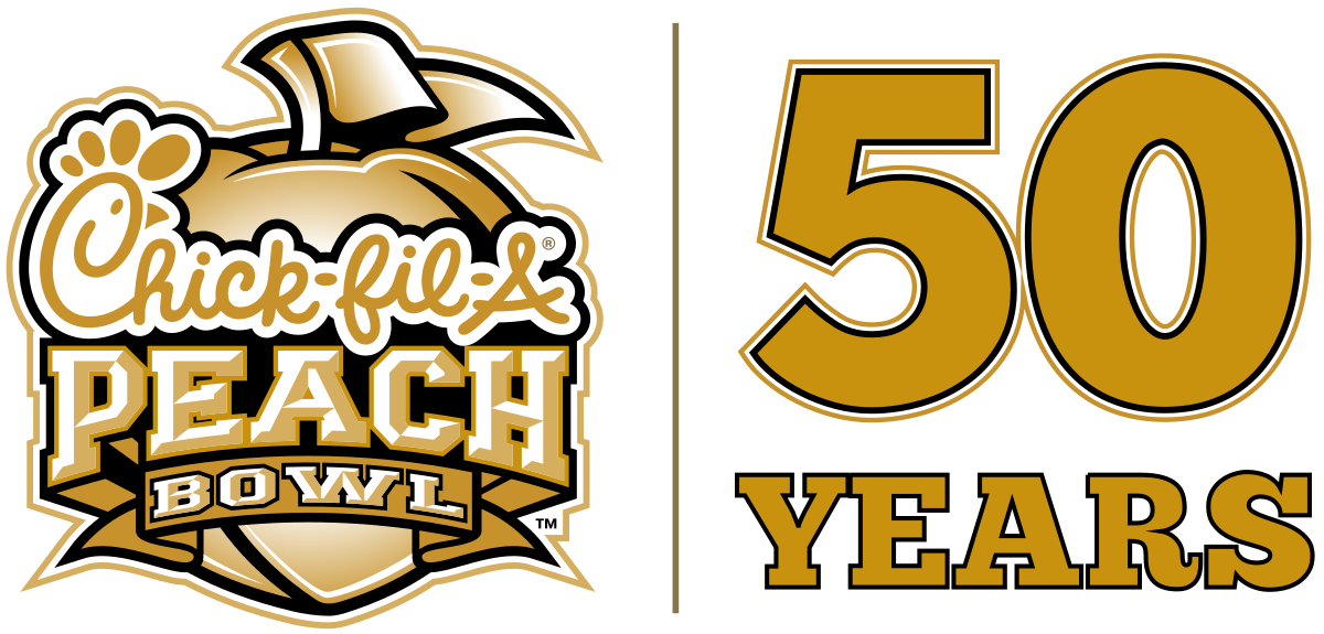 Peach Bowl Logo - 2018 Peach Bowl (January)