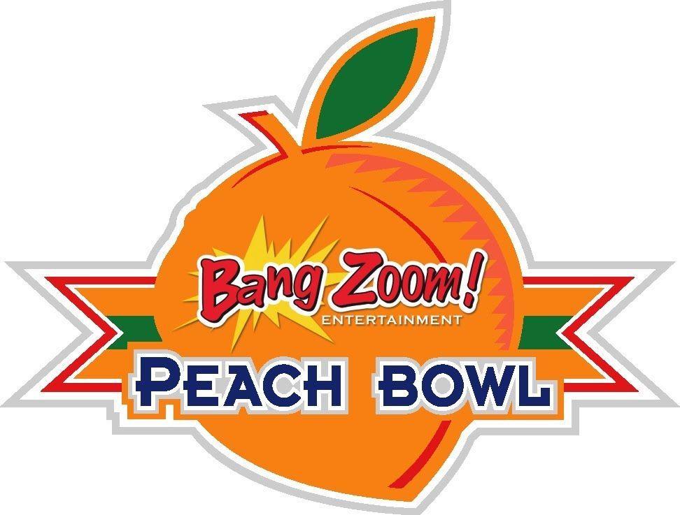 Peach Bowl Logo - the Bang Zoom Entertainment Peach Bowl | Athletics Logos | Pinterest