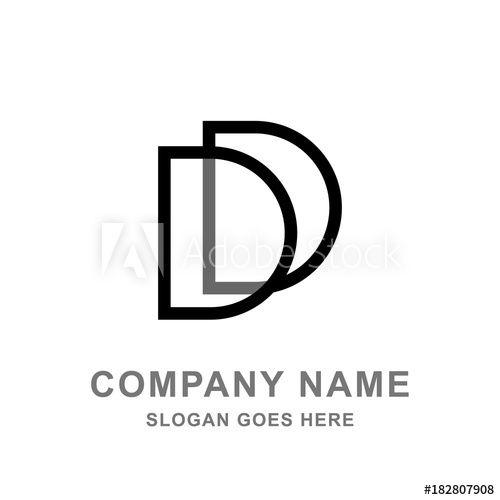 Double Letter Logo - Double D Letter Logo Vector - Buy this stock vector and explore ...