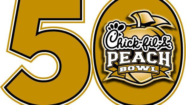 Peach Bowl Logo - Chick Fil A Peach Bowl Sells Out Business Chronicle