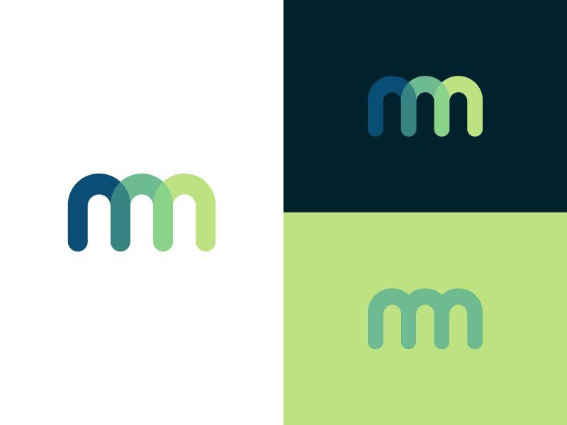 Double Letter Logo - Double M Mark by Nicu Bălan