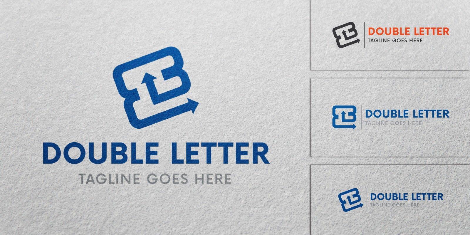 Double Letter Logo - Double Letter Logo Template