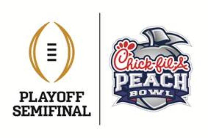 Peach Bowl Logo - College Football Playoff Semifinal At The Chick Fil A Peach Bowl