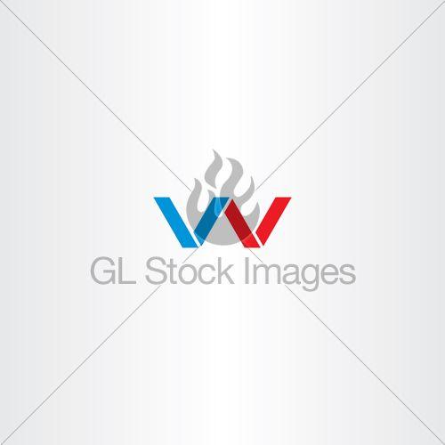 Double Letter Logo - Double Letter V Or W Logo Vector · GL Stock Images