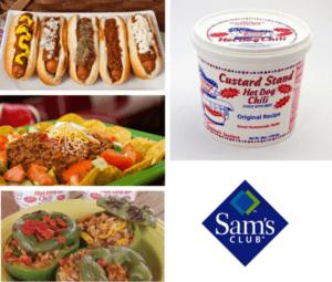 Sam's Club Food Logo - Sample Custard Stand Hot Dog Chili at Sam's Clubs in 6 states Sunday
