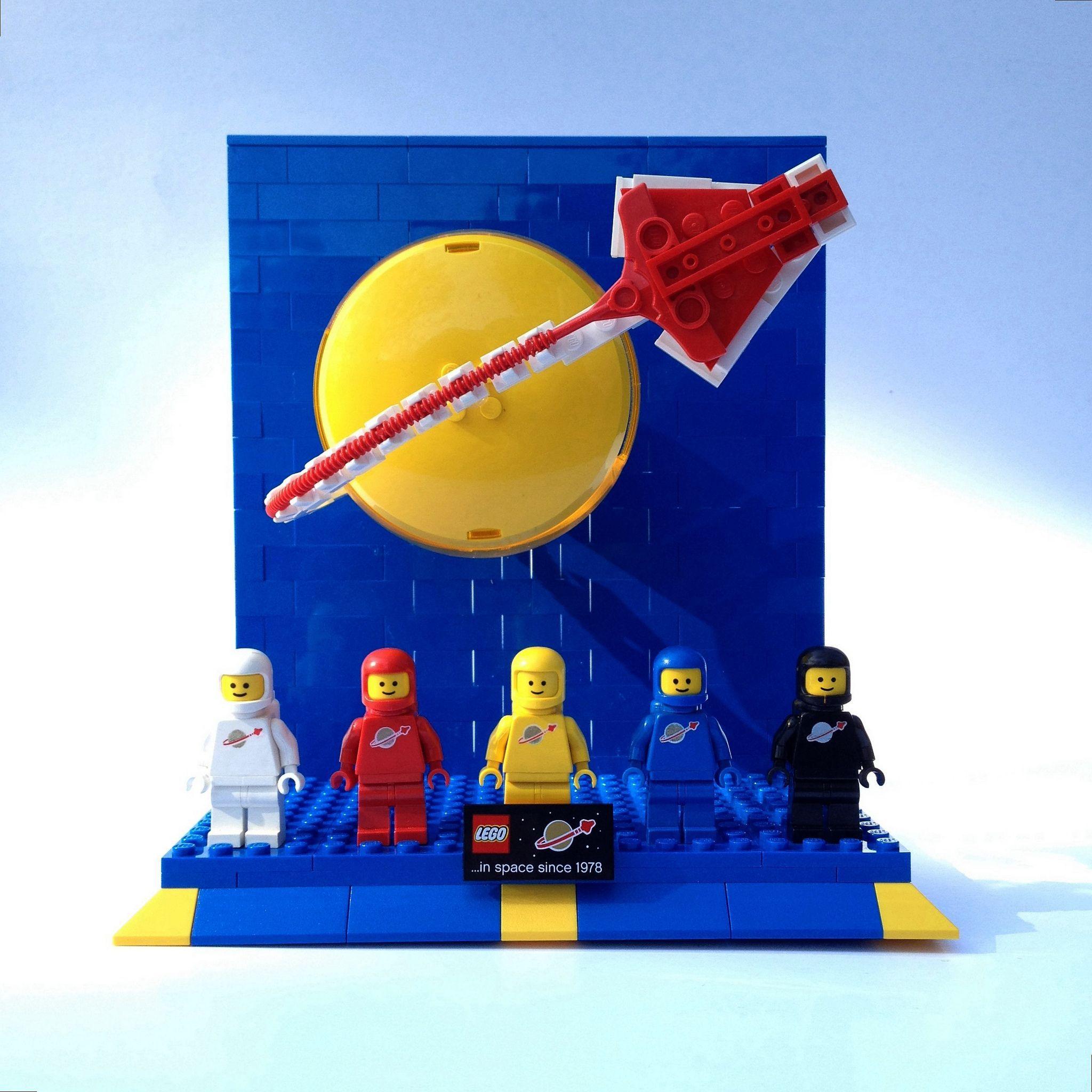 LEGO Space Logo - Classic Space Logo | LEGO | Lego, Lego creations, Lego spaceship