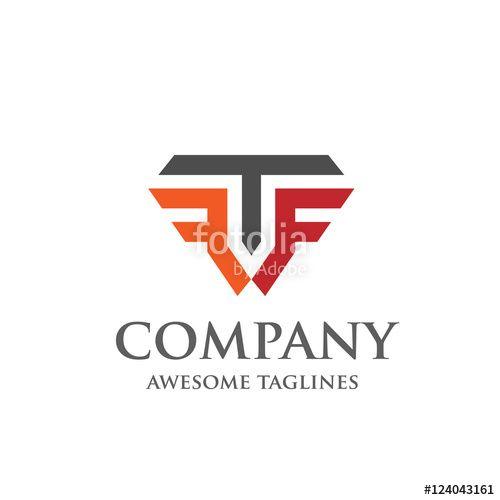 Elegant Letter Logo - Creative Letter T and F logo. Elegant alphabet F and T letter logo