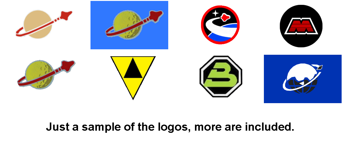 LEGO Space Logo - Overview - Lego Space Flags - Mods - Projects - Kerbal CurseForge