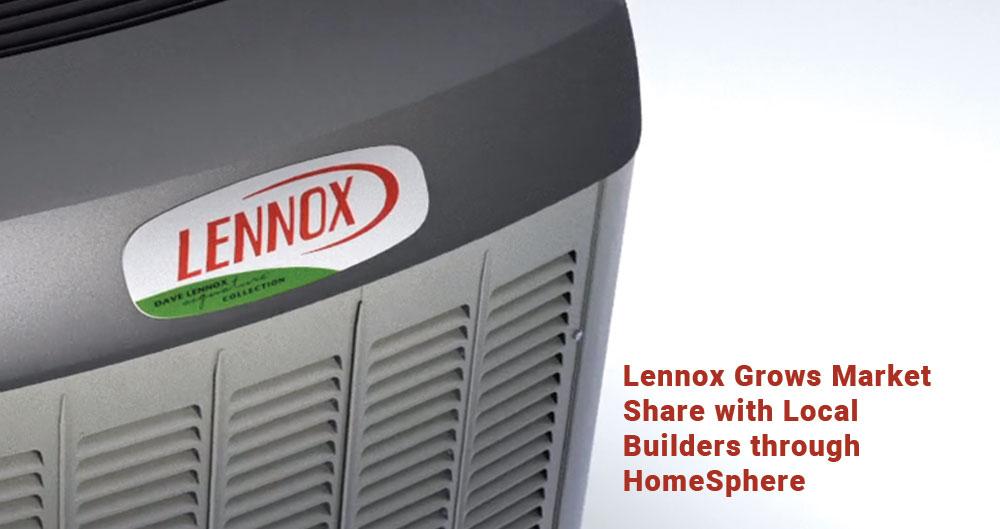 Lennox HVAC Logo - Lennox HVAC Case Study - Growing Market Share | HomeSphere