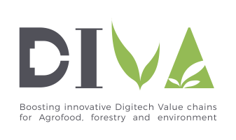 Diva Logo - EU Project DIVA : Boosting innovative Digitech Value chains for Agrofood