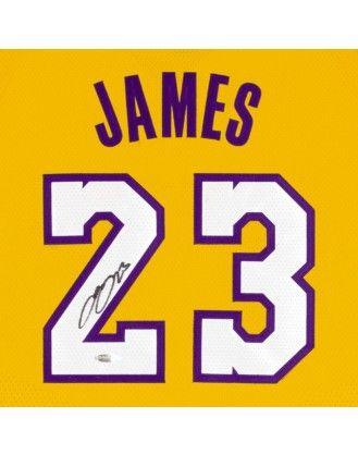 LeBron Lakers Logo - LeBron James Autographed Memorabilia | Signed, Inscribed and 100 ...